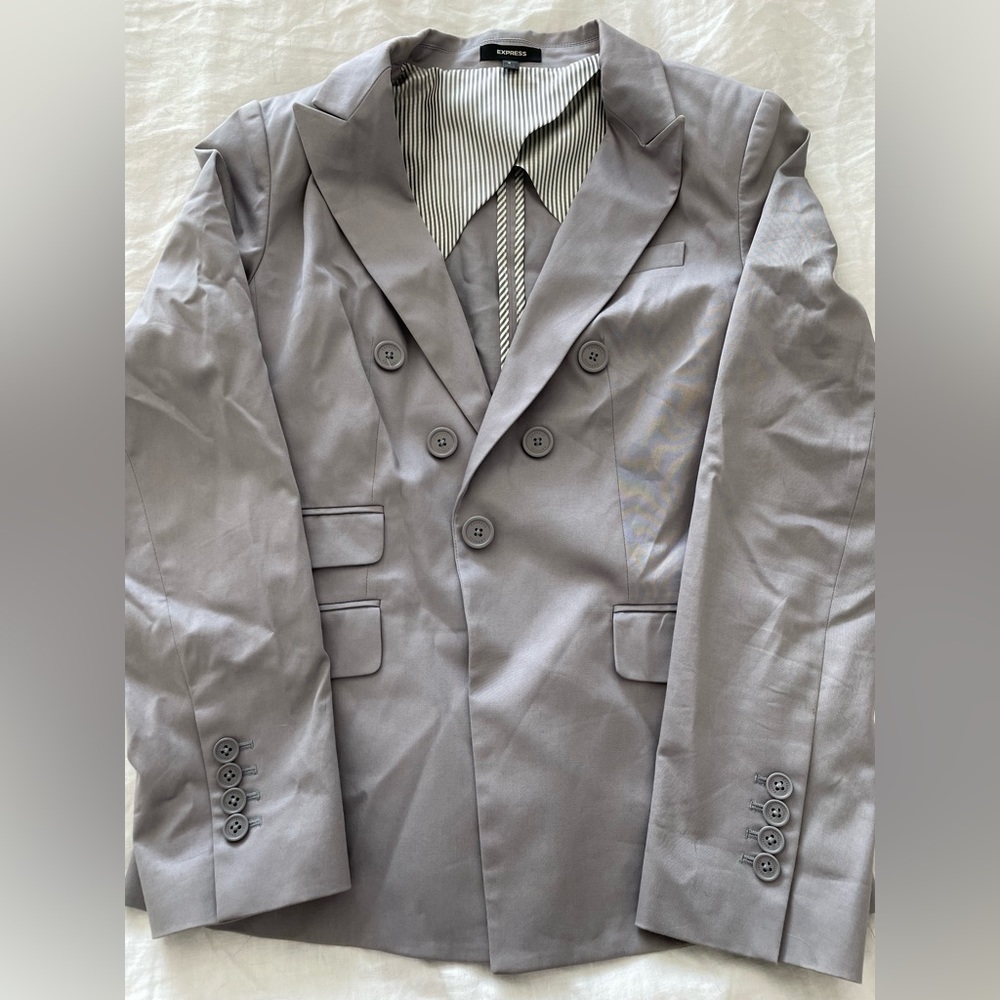 Express light grey blazer- size 8